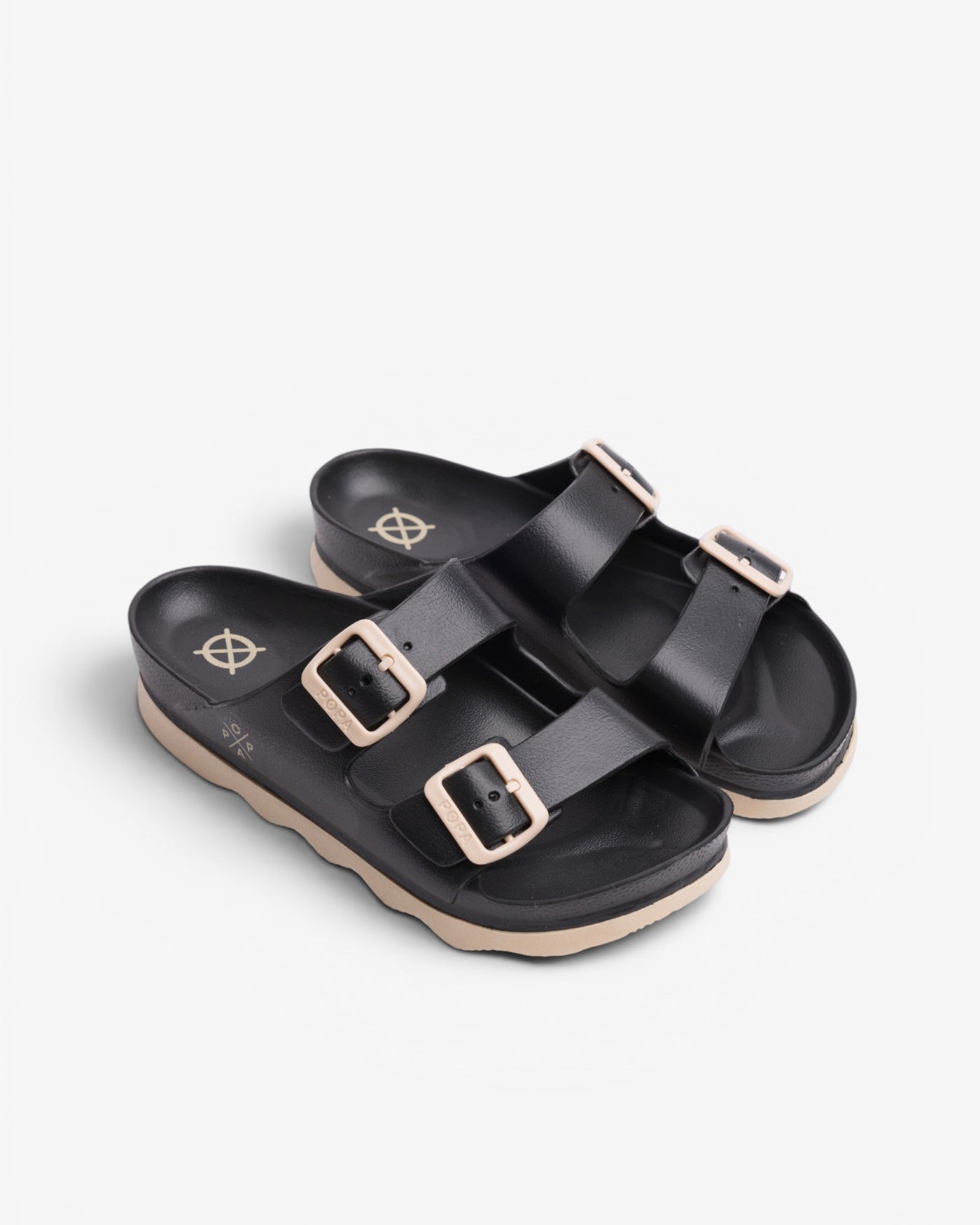 Claquettes d’eau femme Aqua Buye Noir 