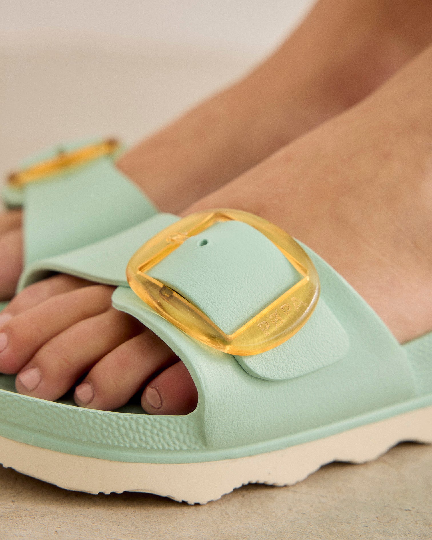 Claquettes d’eau pour femme Aqua Babaro Vert 