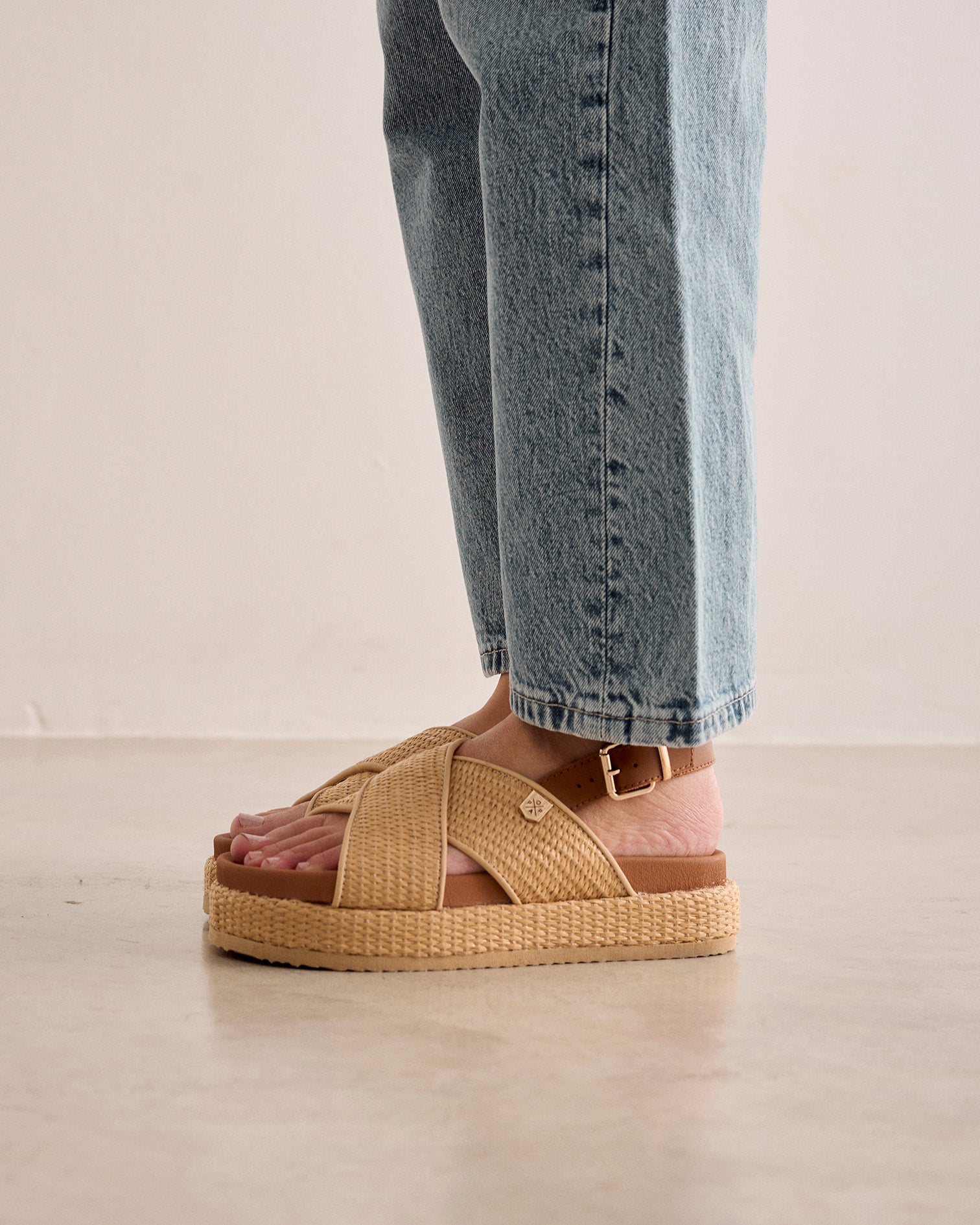 Sandale Basset Beige 