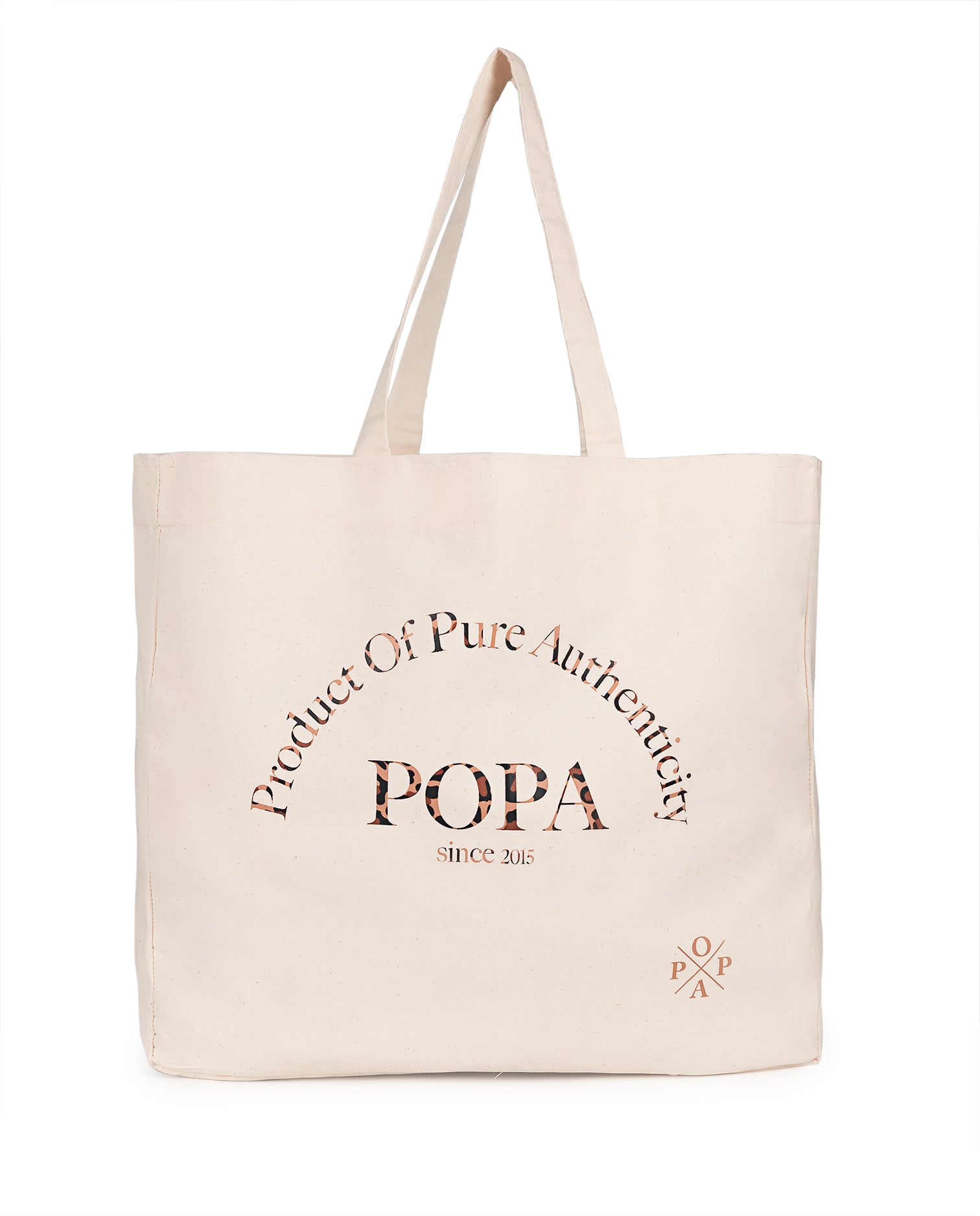 Tote Bag Jasmine Léopard Piqué