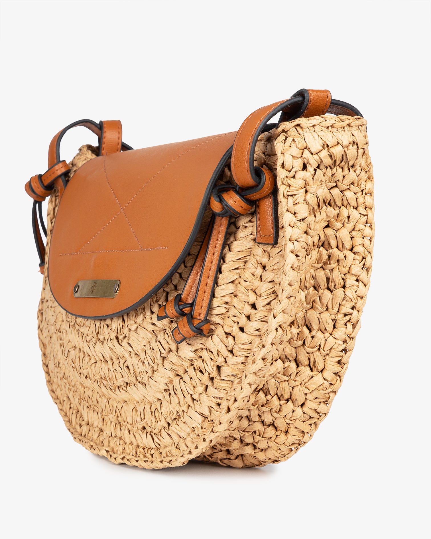 Bolso Bandolera Tiziana Rafia Cuero