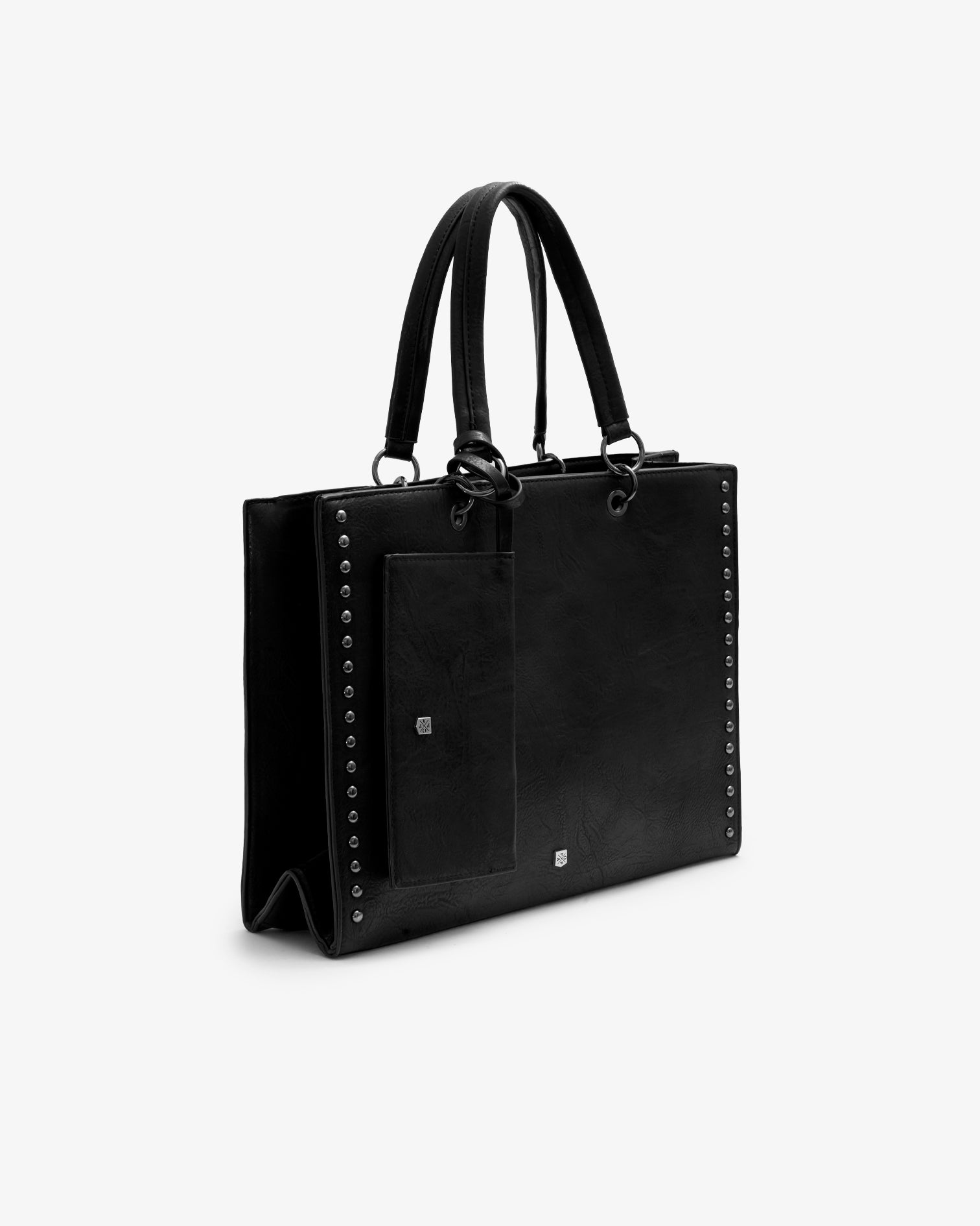 Bolso Janelle Tachas Negro