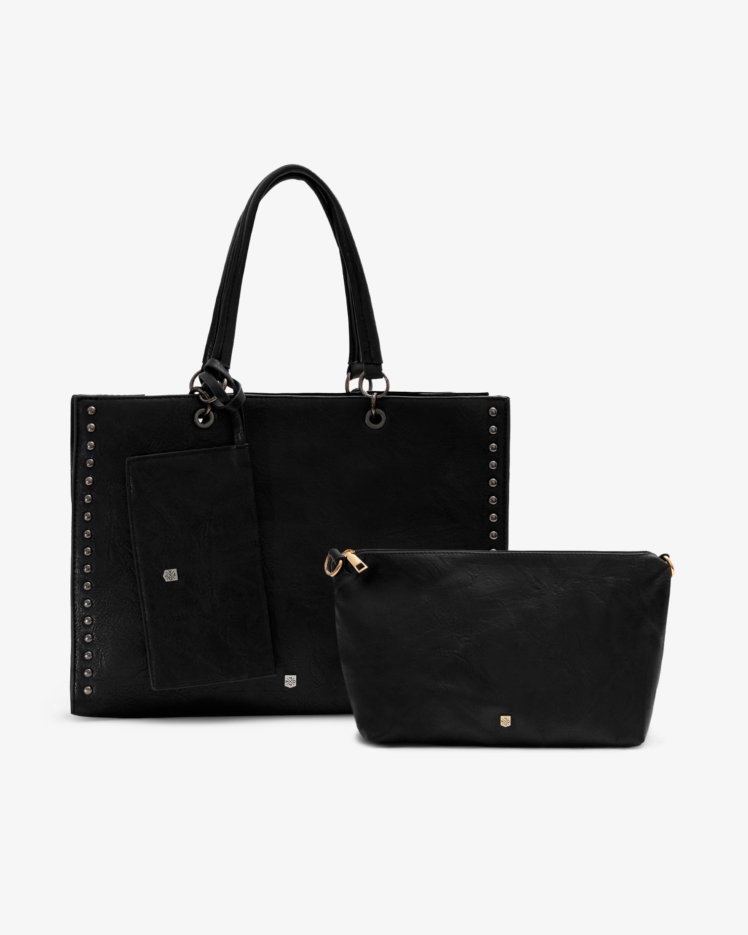 Bolso Janelle Tachas Negro