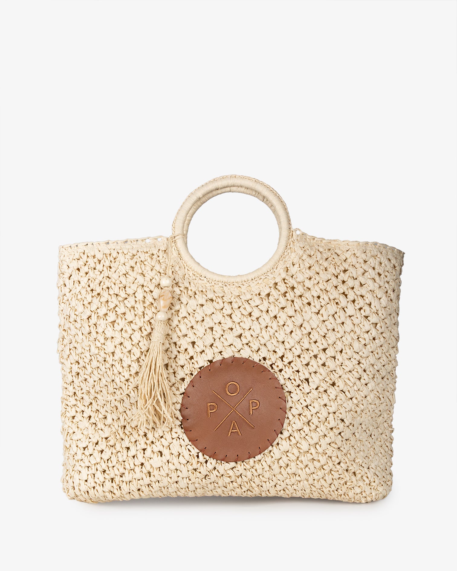 Bolso Solea Rafia Natural M