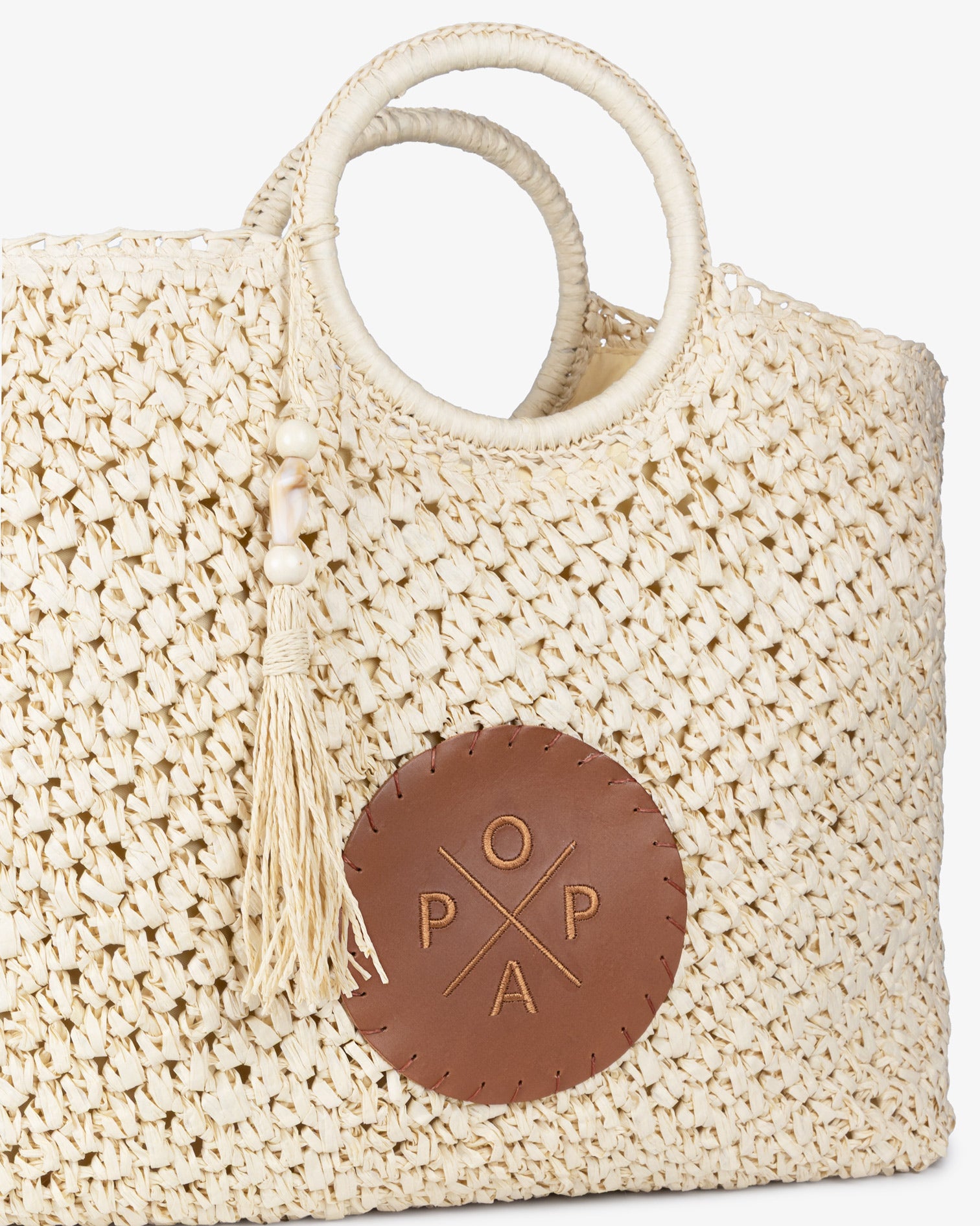 Bolso Solea Rafia Natural M