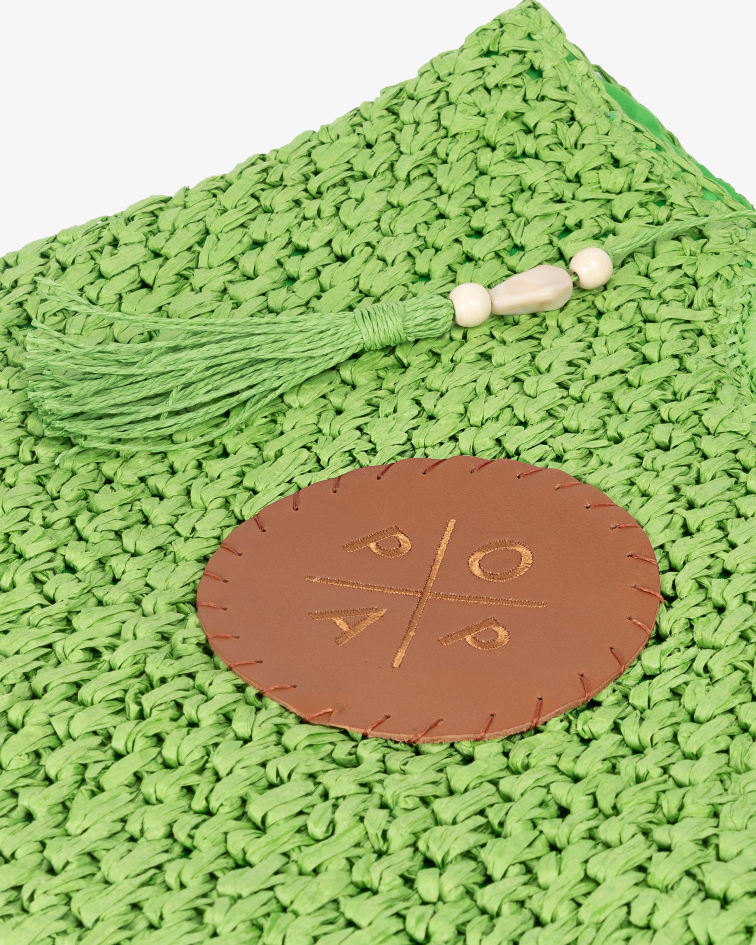 Bolso Solea Rafia Verde M