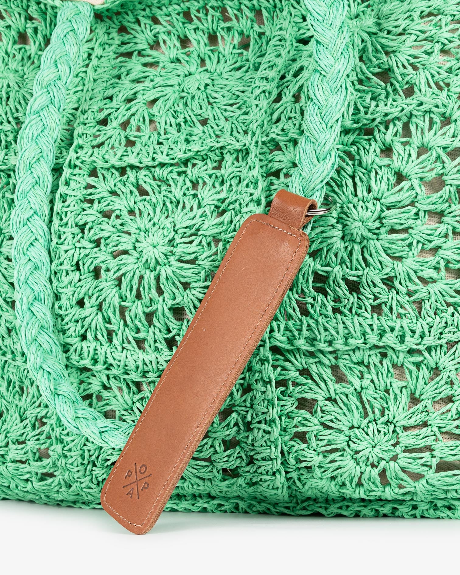 Bolso Amara Rafia Verde M