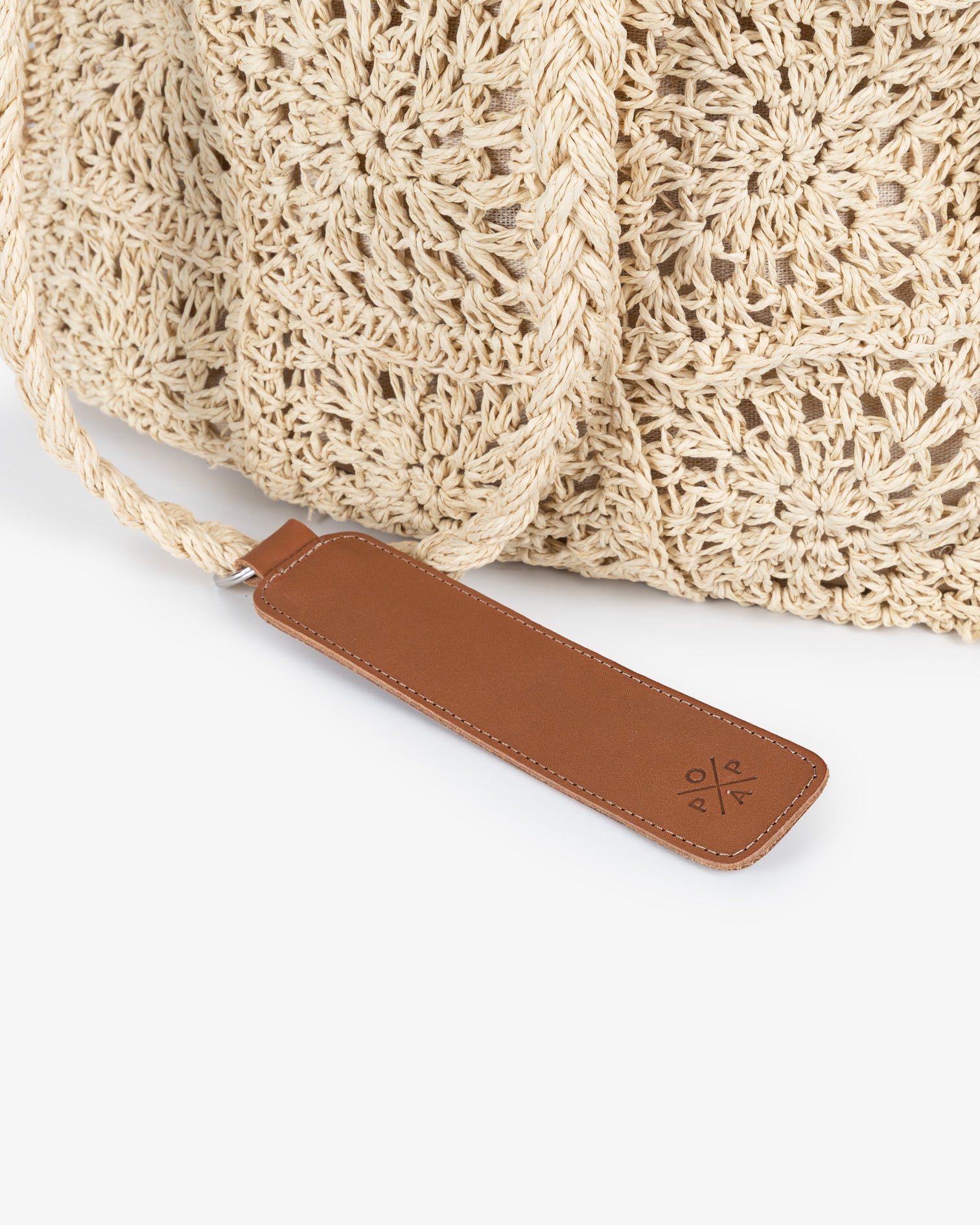 Bolso Amara Rafia Beige M