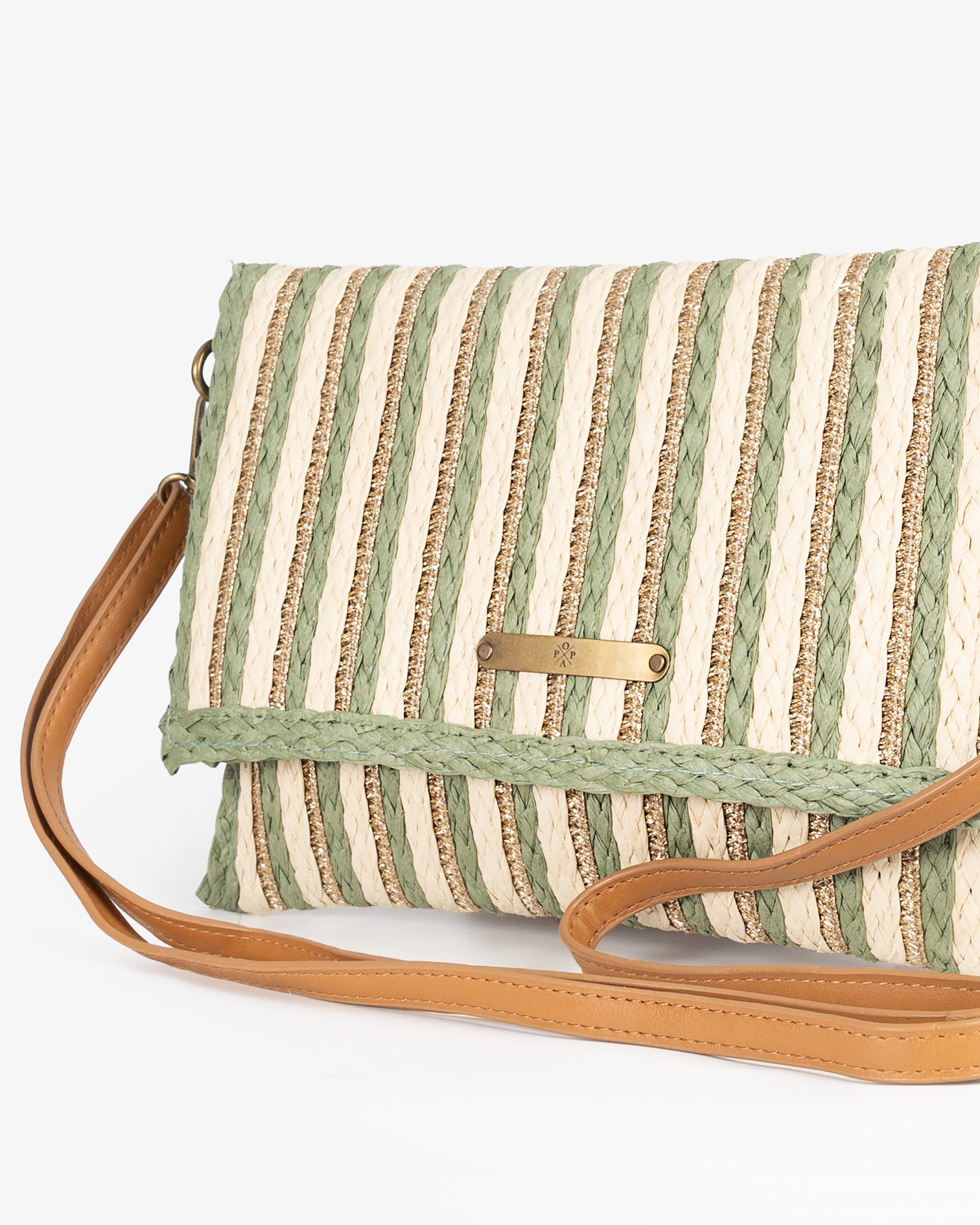 Bolso Alya Rafia Verde M