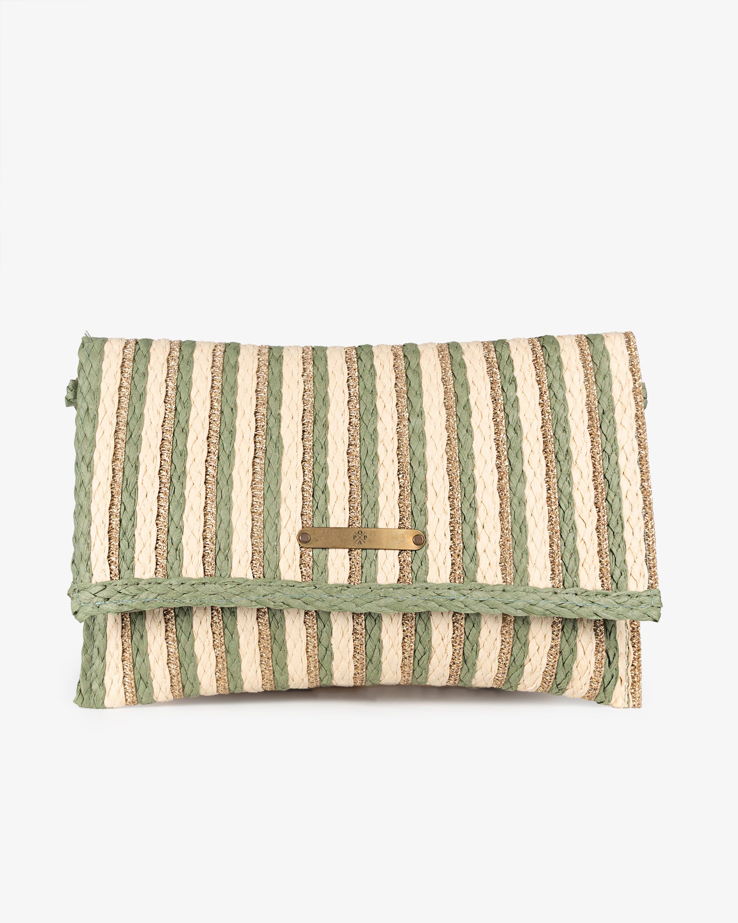 Bolso Alya Rafia Verde M
