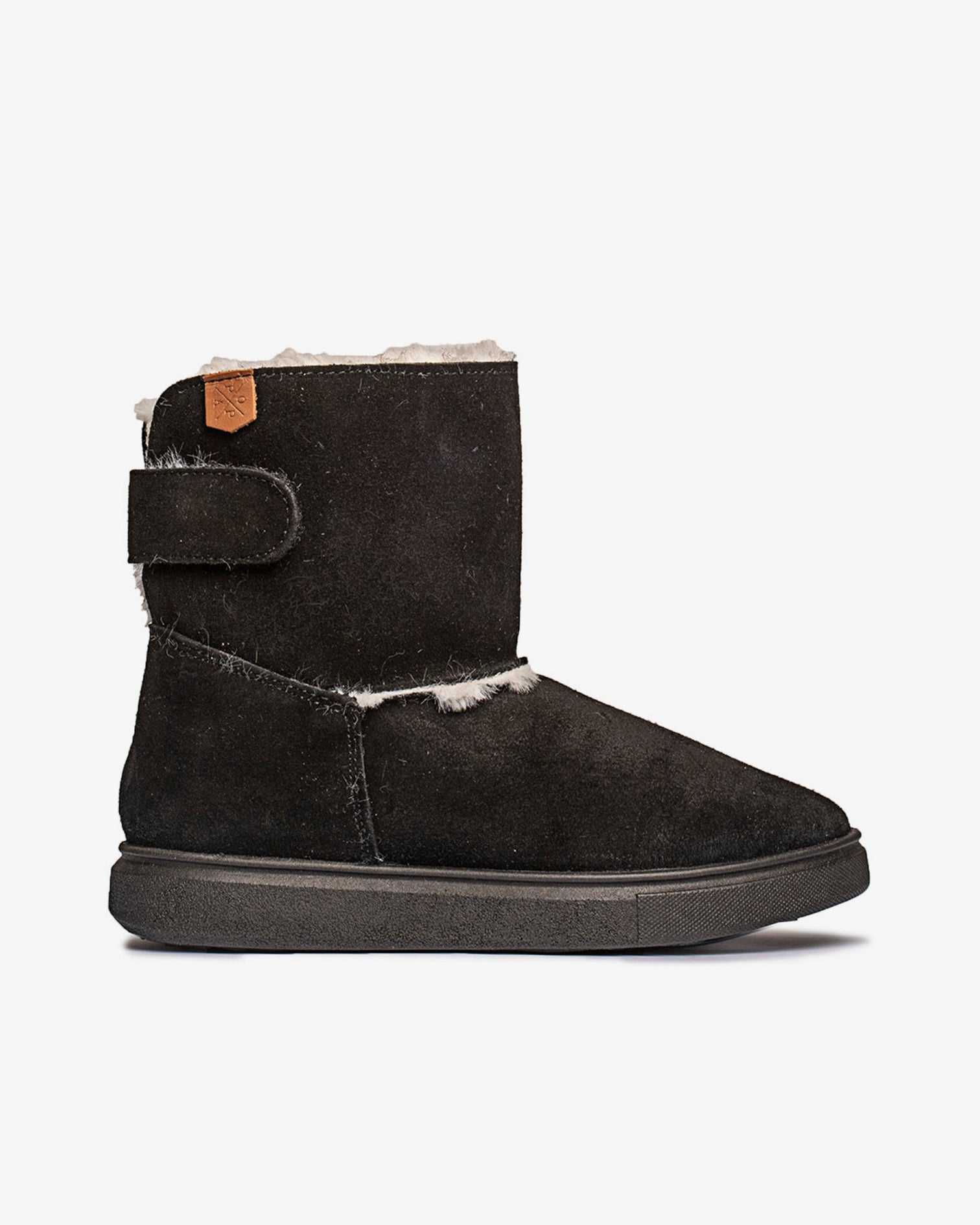Bottines Vaiana en daim noir pour enfants