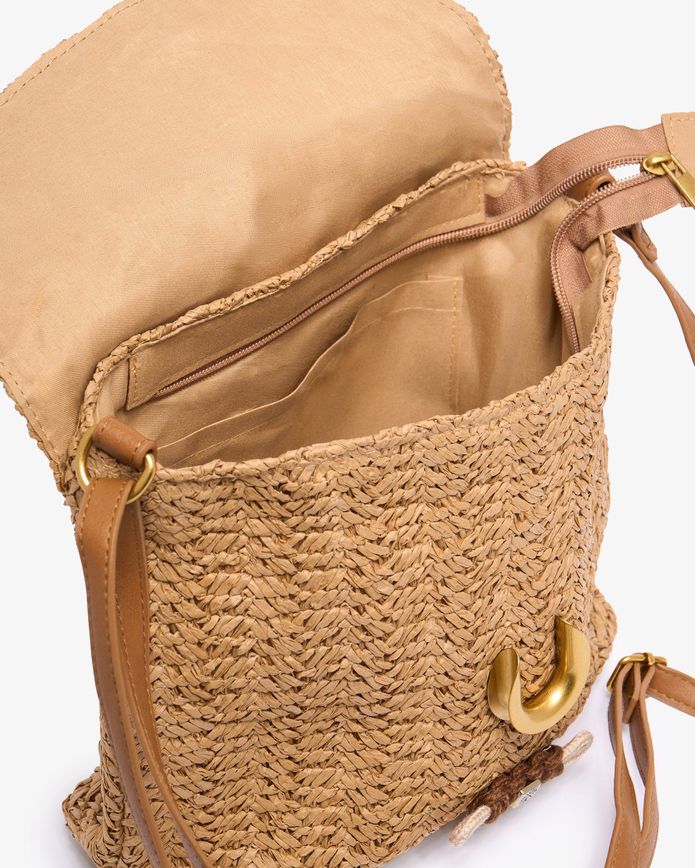 Bolso Feel Rafia Natural