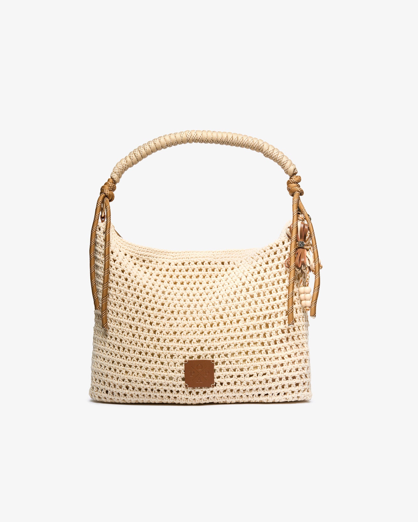 Bolso Coast Crochet Beige