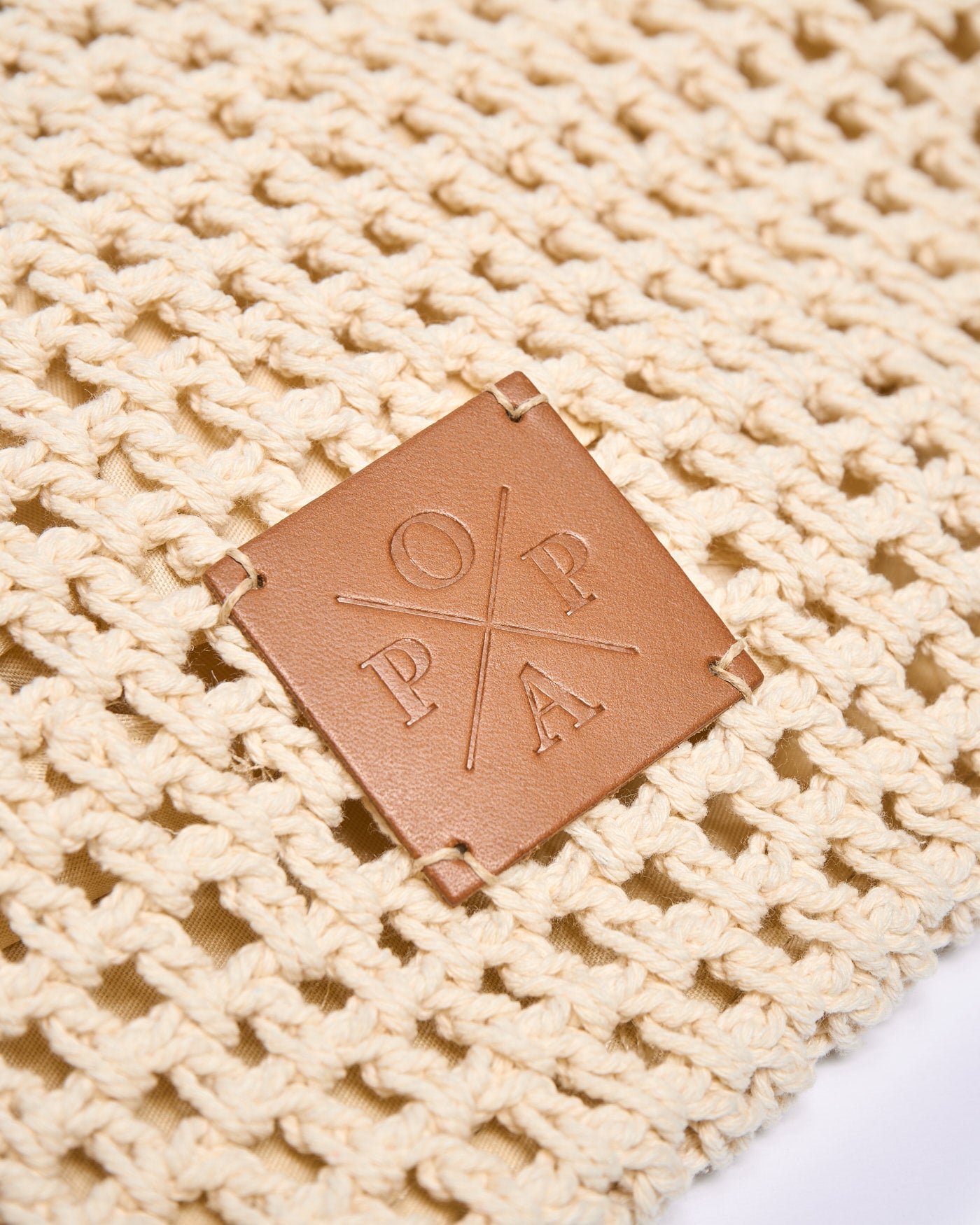 Bolso Coast Crochet Beige
