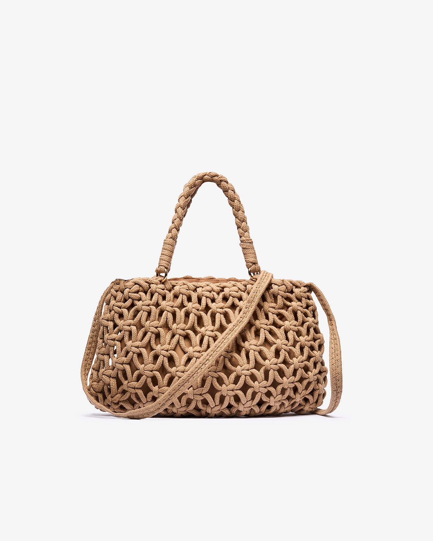 Bolso Escape Crochet Natural
