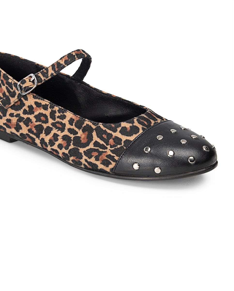 Ballerine Doris Leopardo