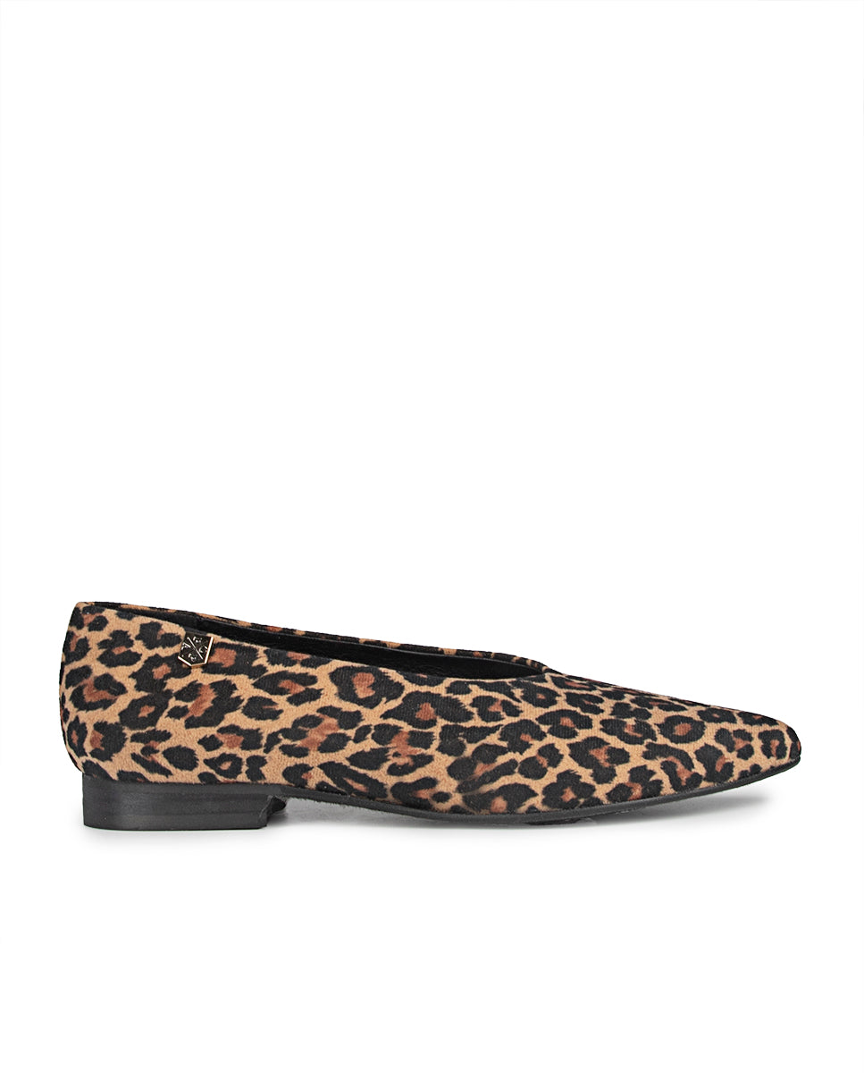 Animal print flat shoes uk hotsell