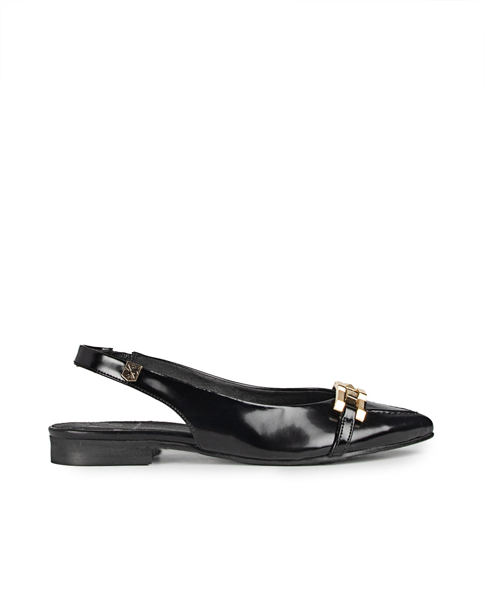 Bailarina Vero Black Slingback