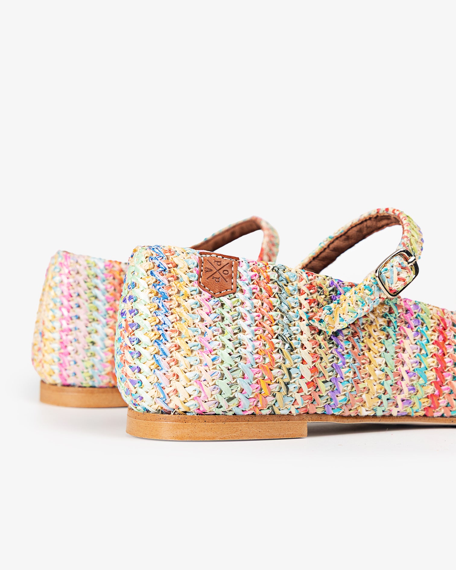 Multicolor Ballerina Doris Rafia