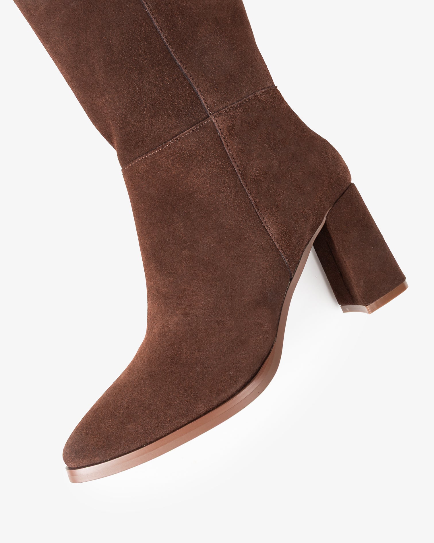 Bota Alta de Serraje Castanha Sinnara