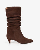 Botte mi-haute en cuir marron Nirvana