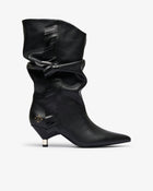 Bota Negra de Mujer Takayama Flecos