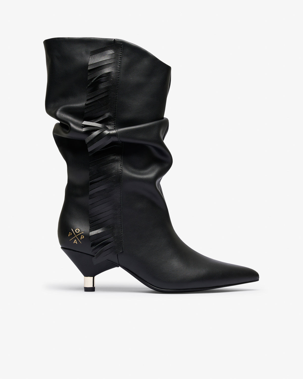 Bota Negra de Mujer Takayama Flecos 36