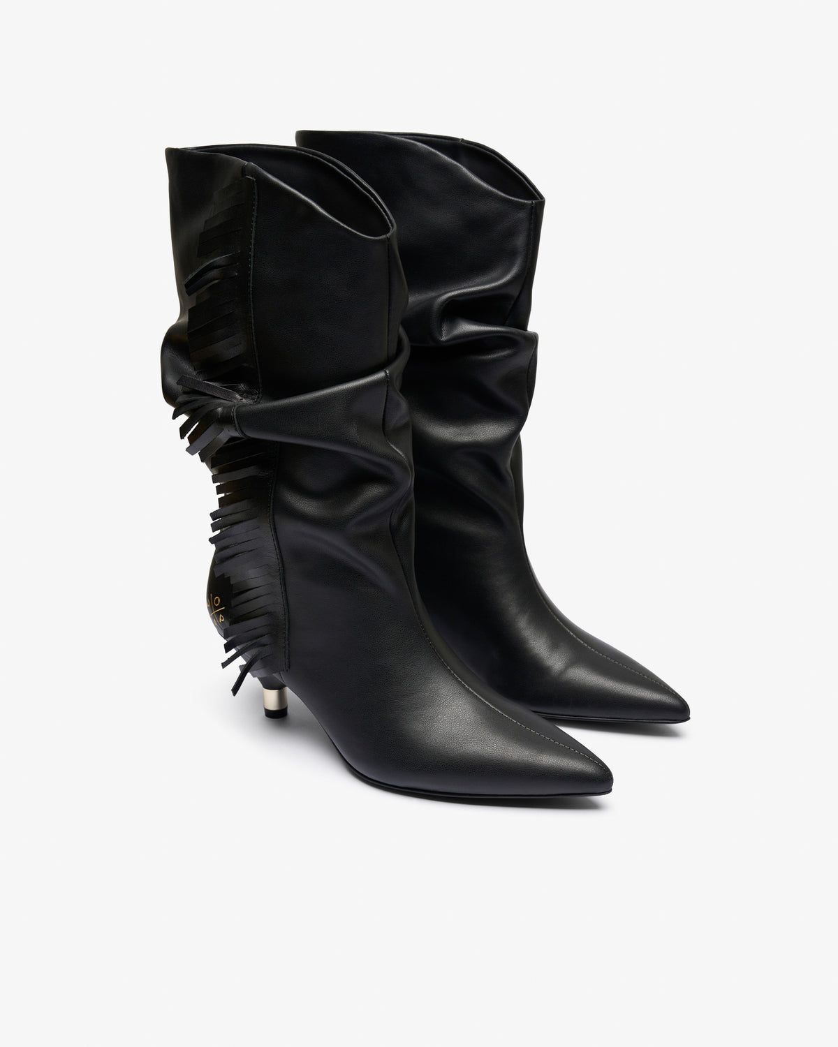 Bota Negra de Mujer Takayama Flecos 36