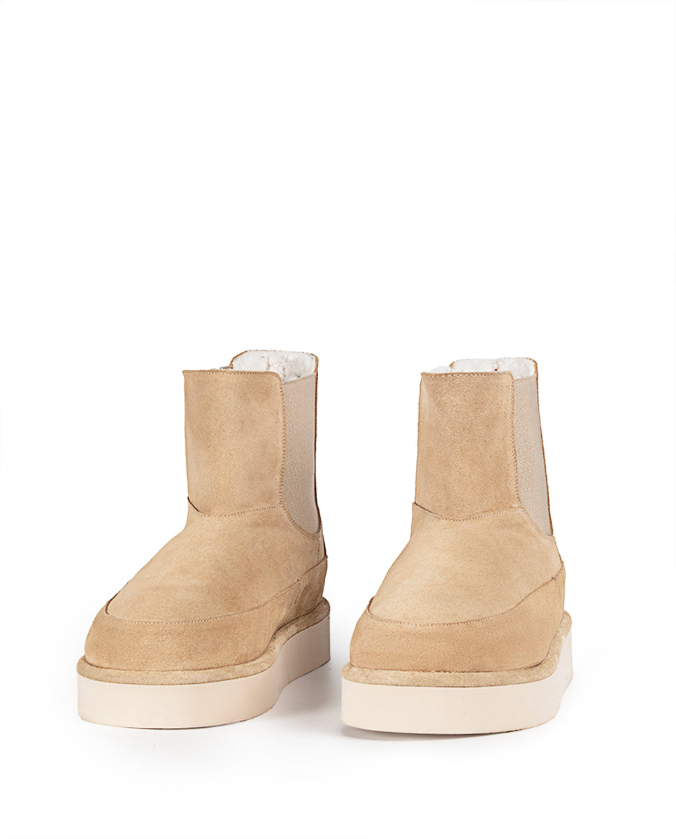 Saler Suede Sand Ankle Boot