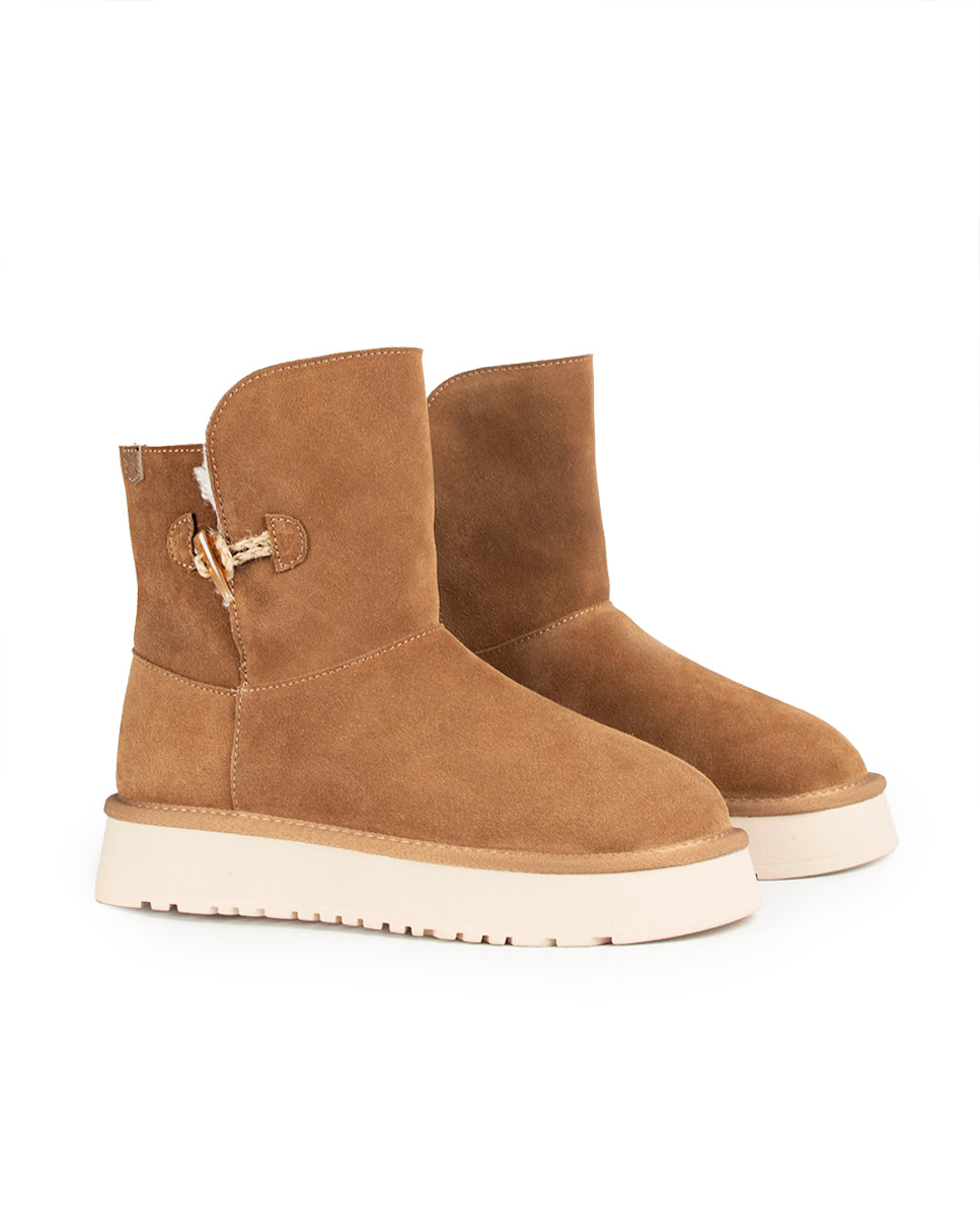 Flat Boot Tejos Shearling