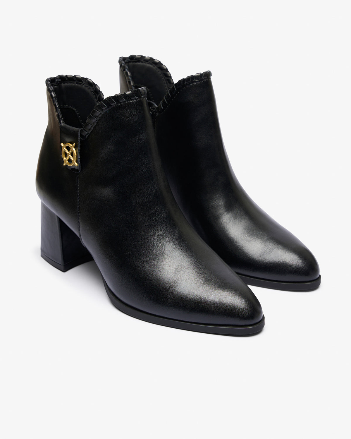 Botín Negro de Mujer Cayafate Trenzado 36
