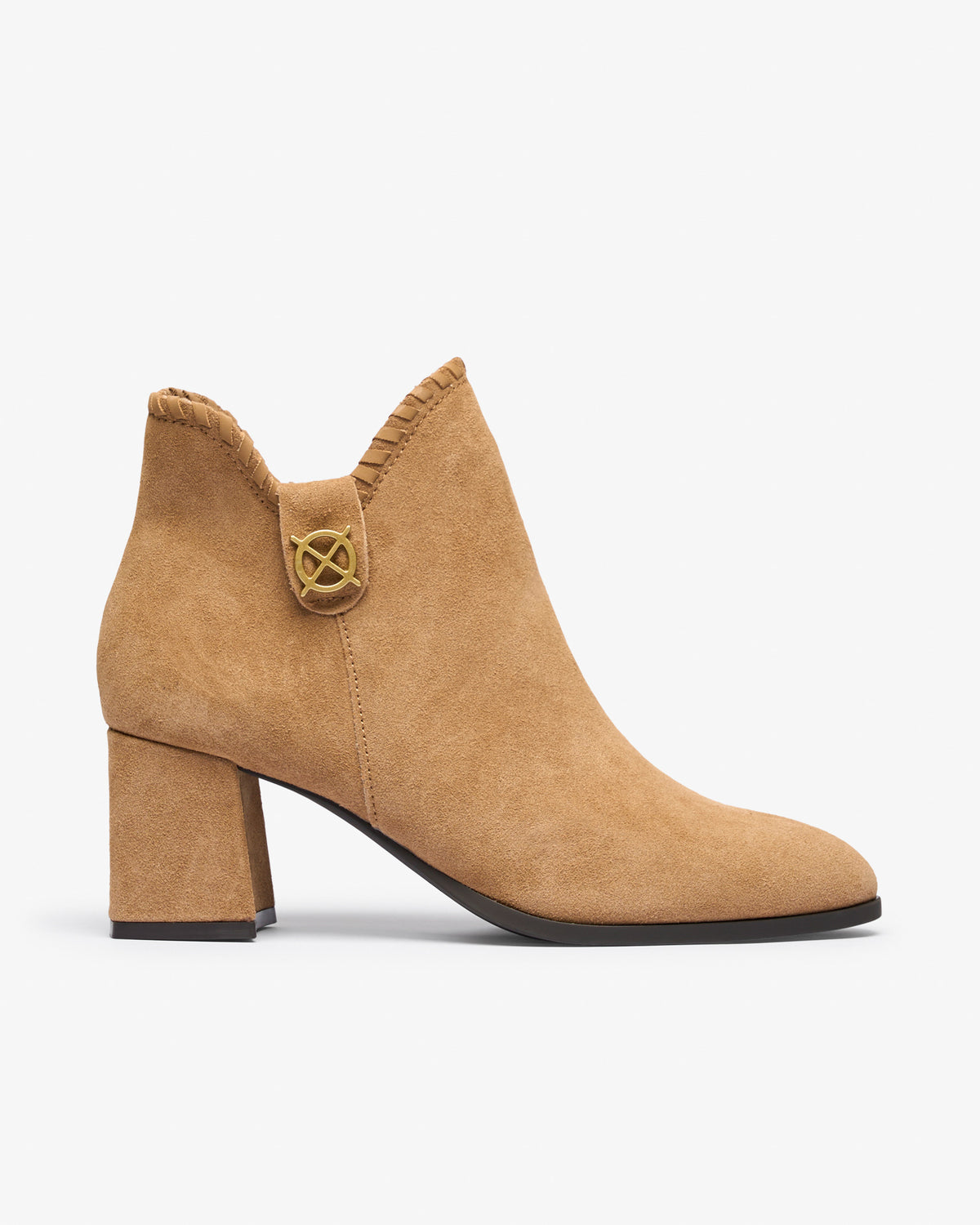 Botín Beige de Mujer Cayafate Trenzado 36