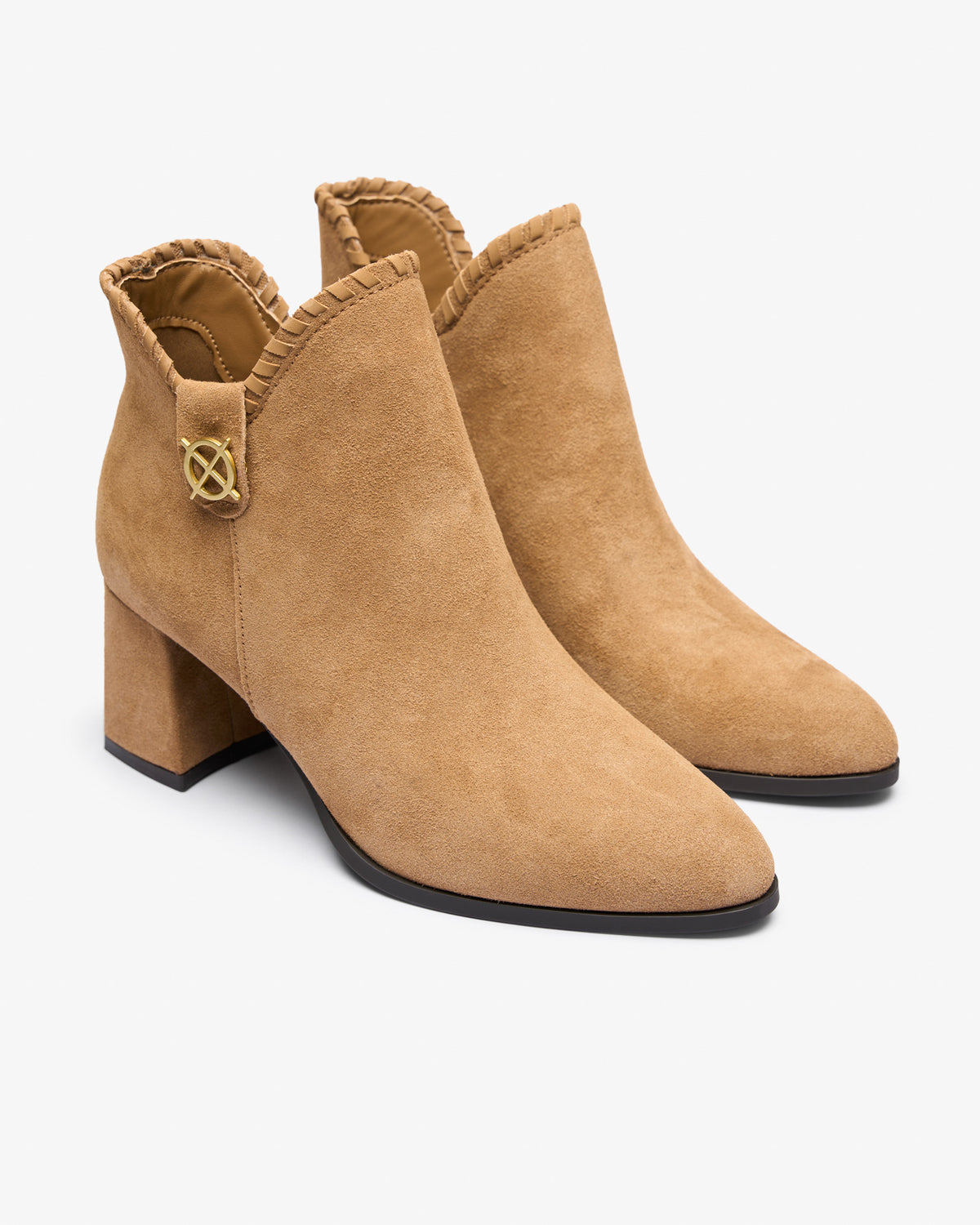 Botín Beige de Mujer Cayafate Trenzado 36