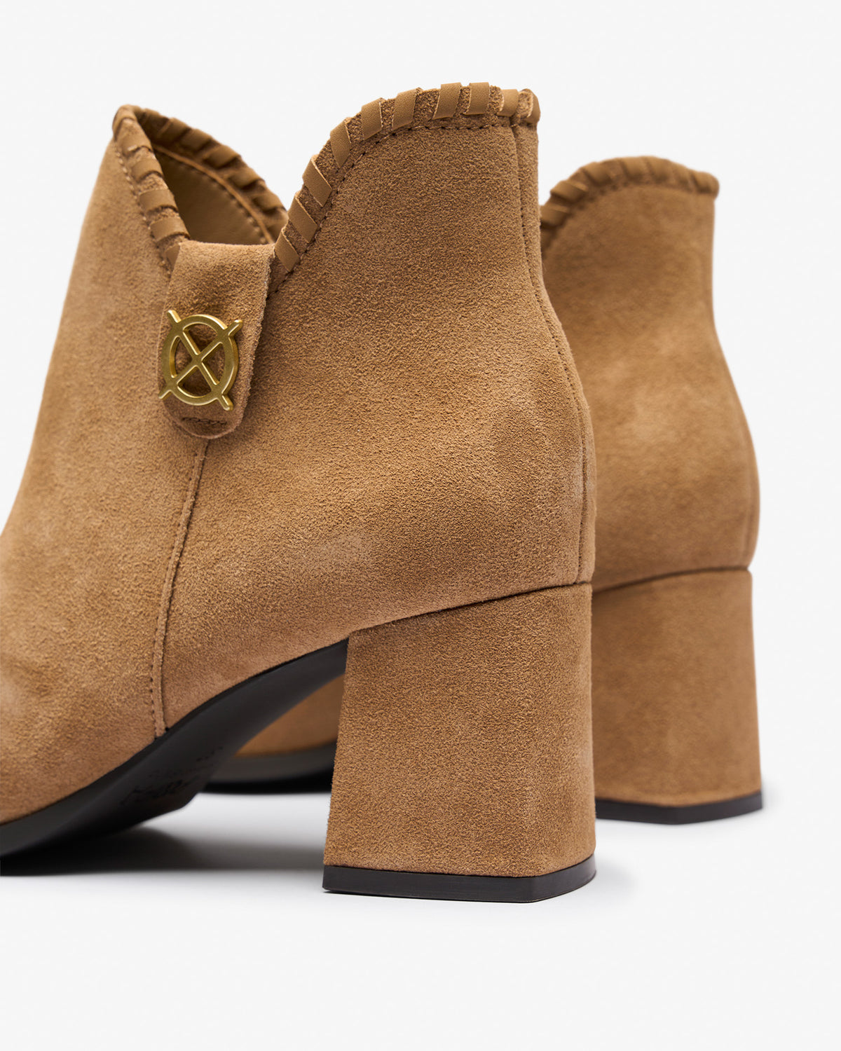 Botín Beige de Mujer Cayafate Trenzado 36