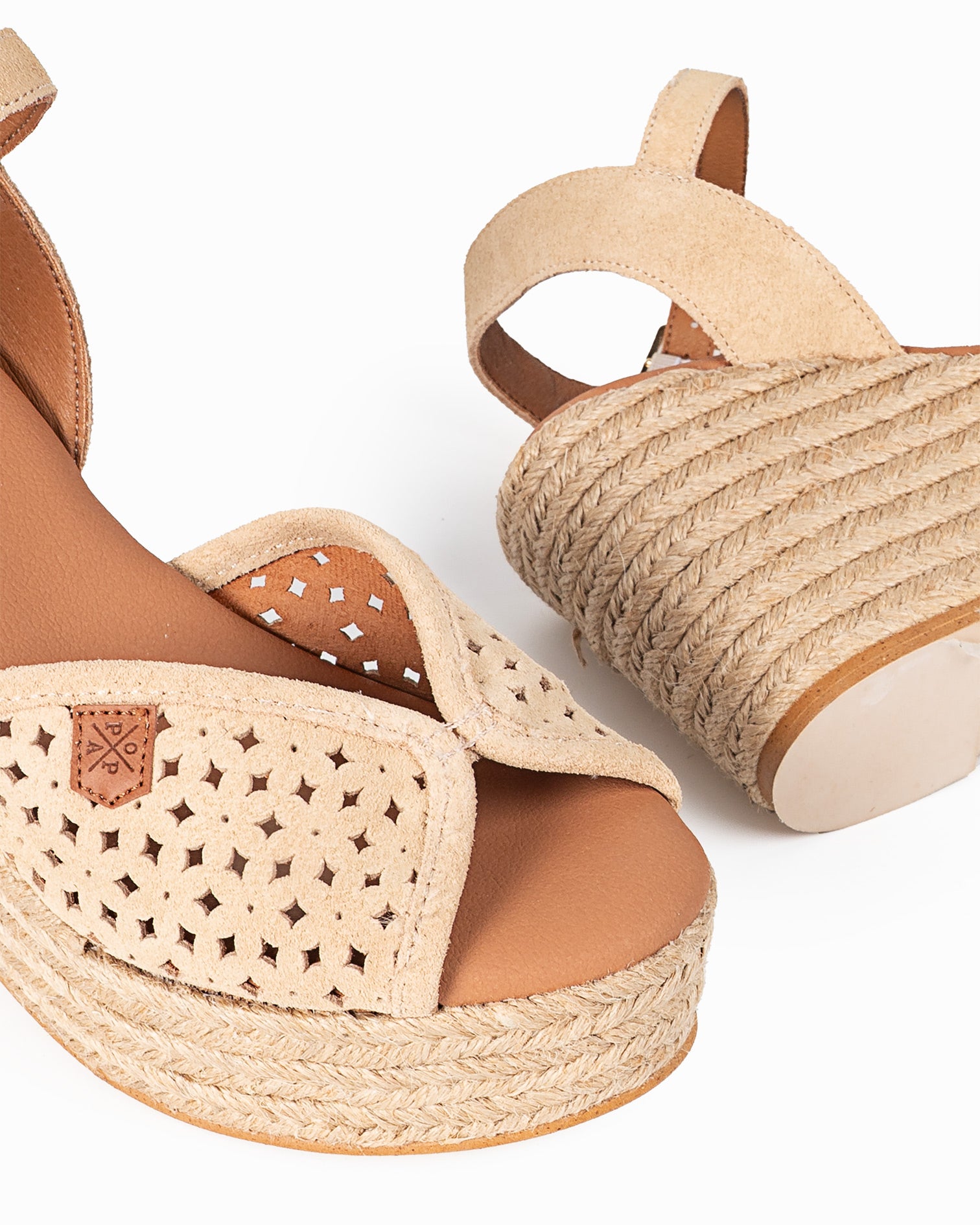 Cuña Alta Benisa Picado Beige