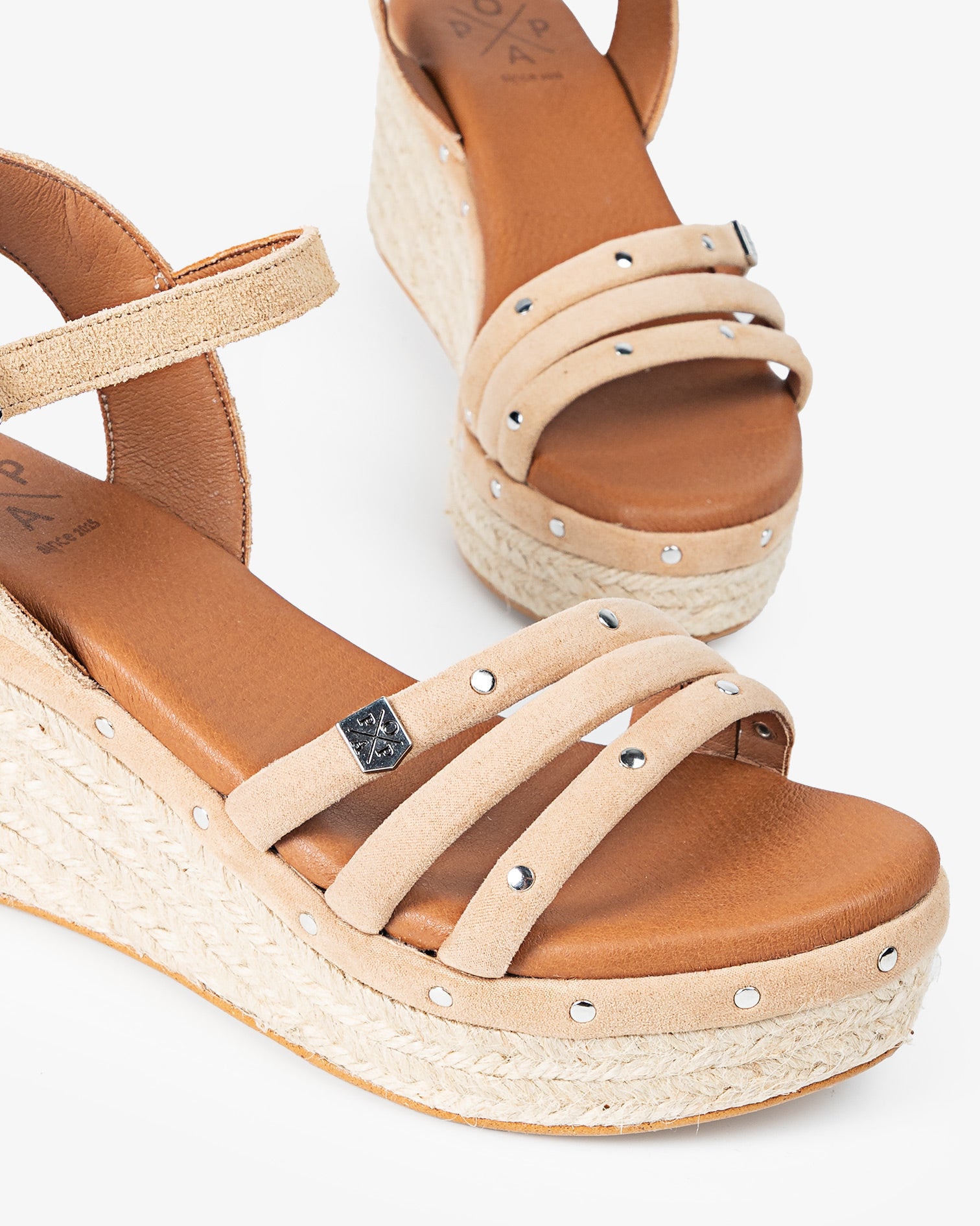 Cuña Baja Albany Beige