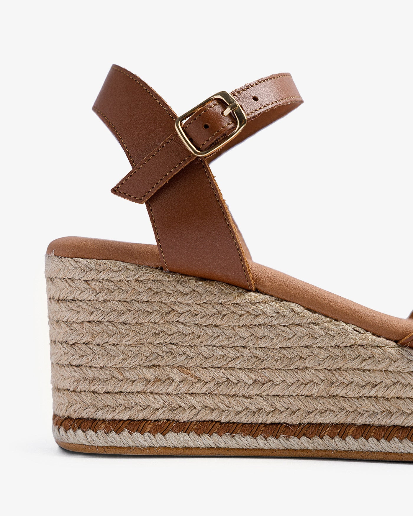 Cuña Arenal Piel Cuero 35