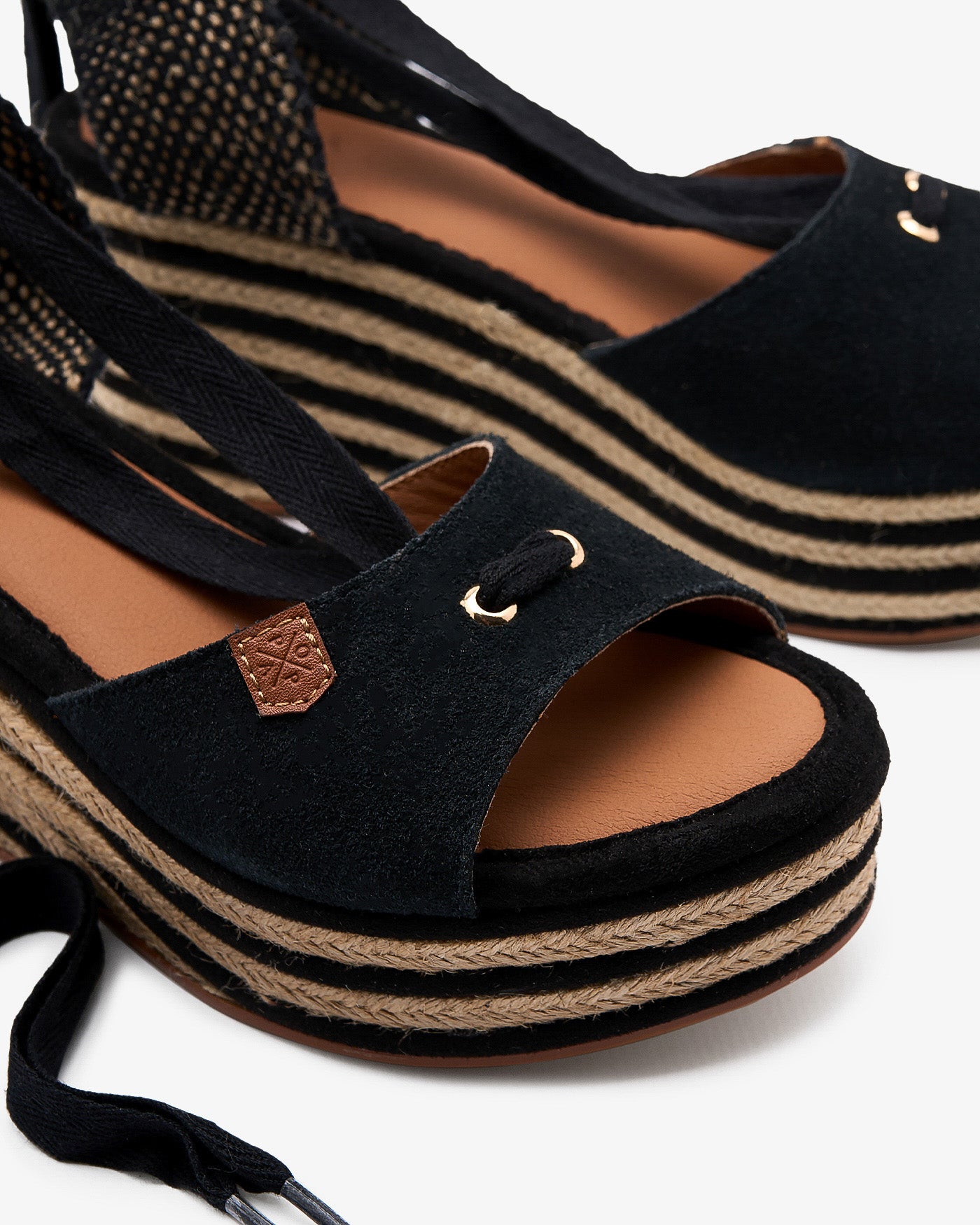 Compensée Valdes Serraje Noir 35