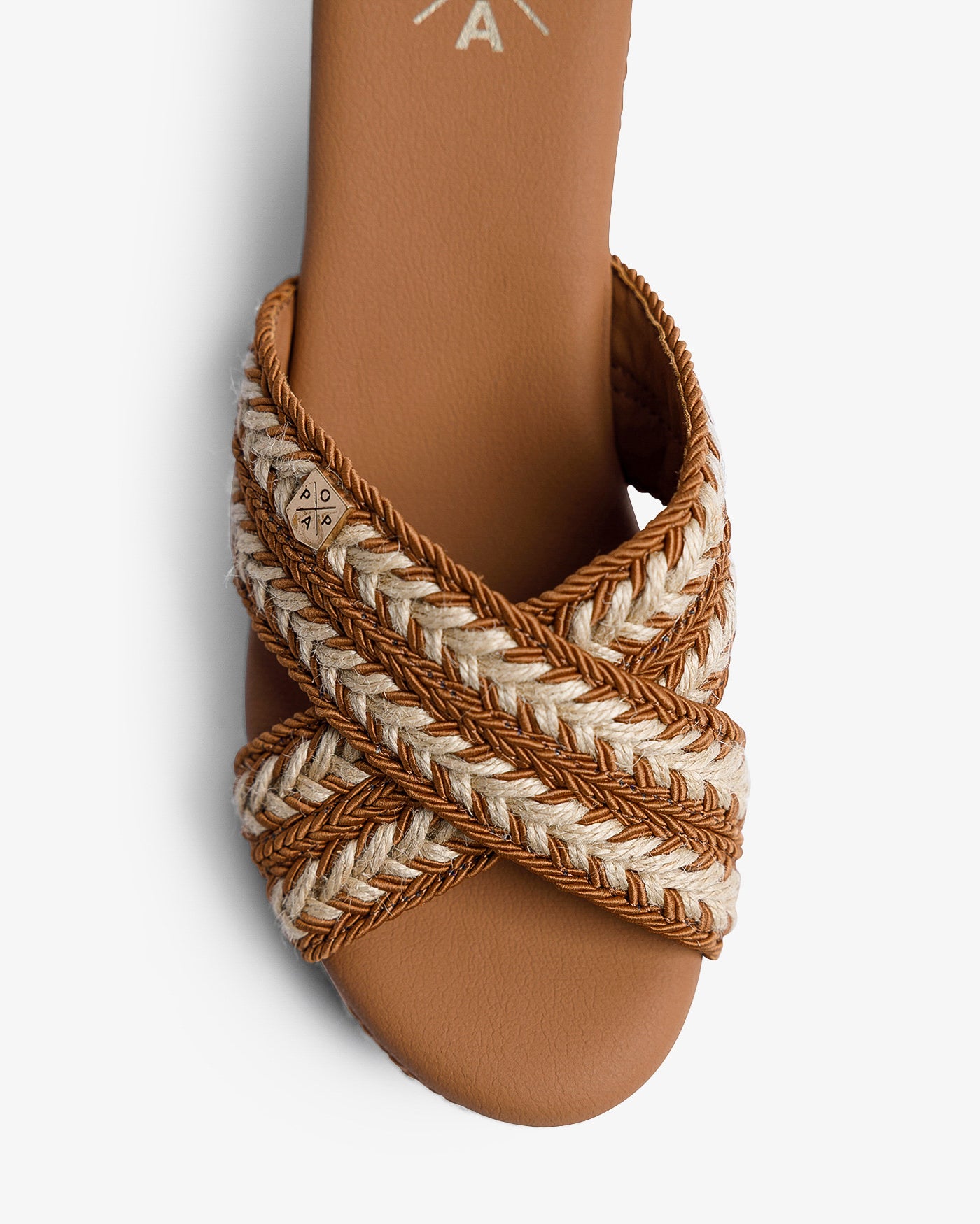 Cuña Albufera Yute Cuero 35