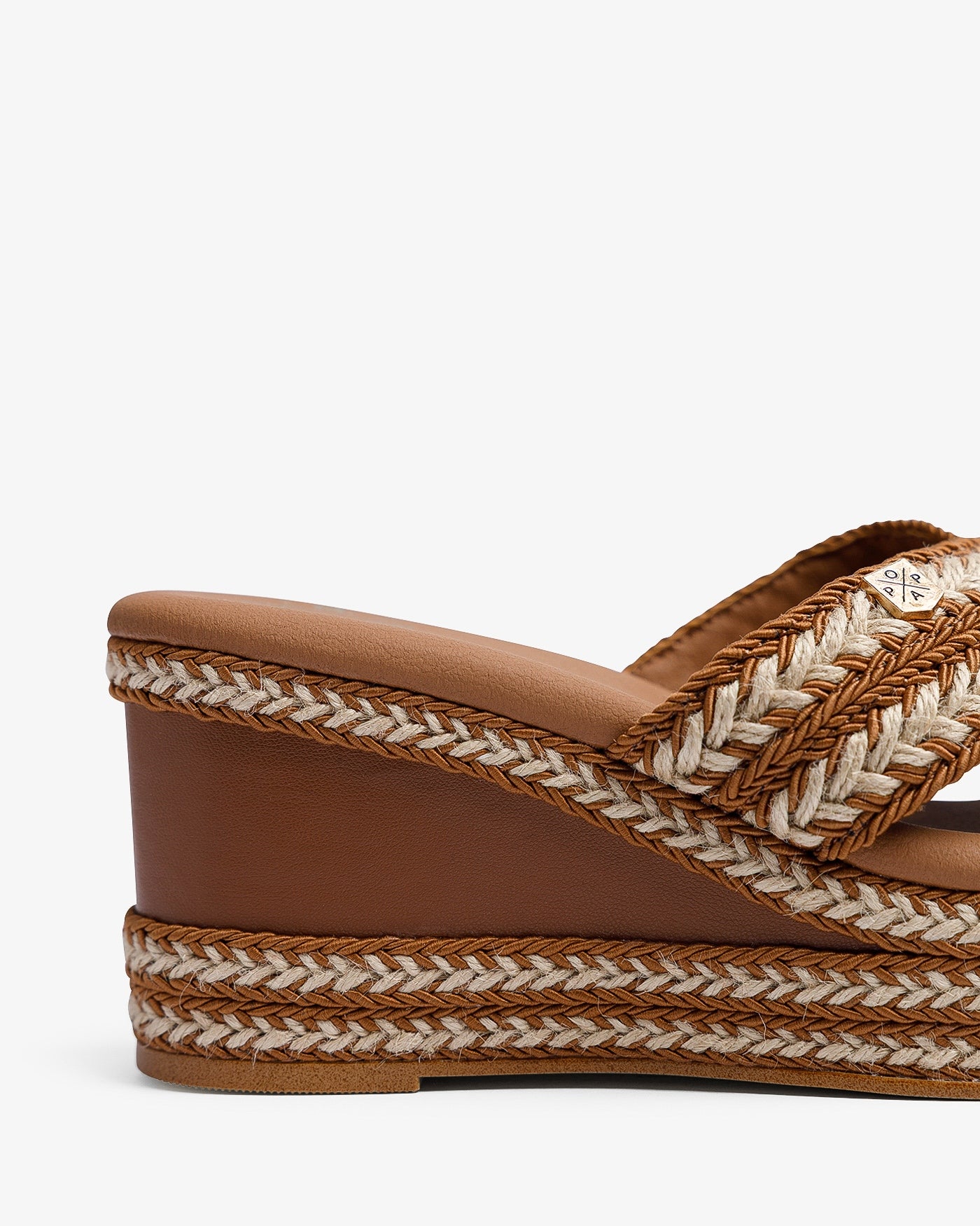 Cuña Albufera Yute Cuero 35