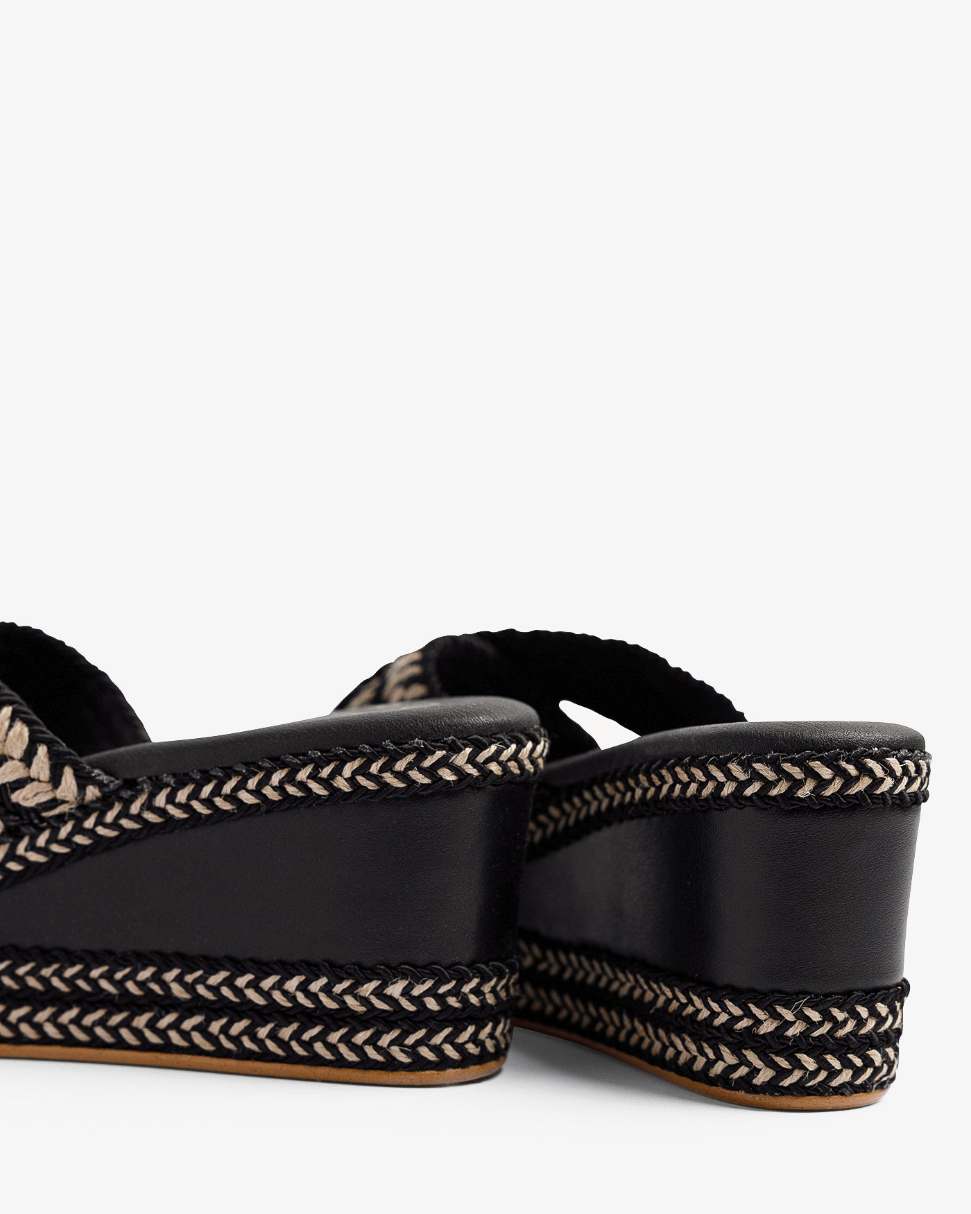 Cuña Albufera Yute Negro 35