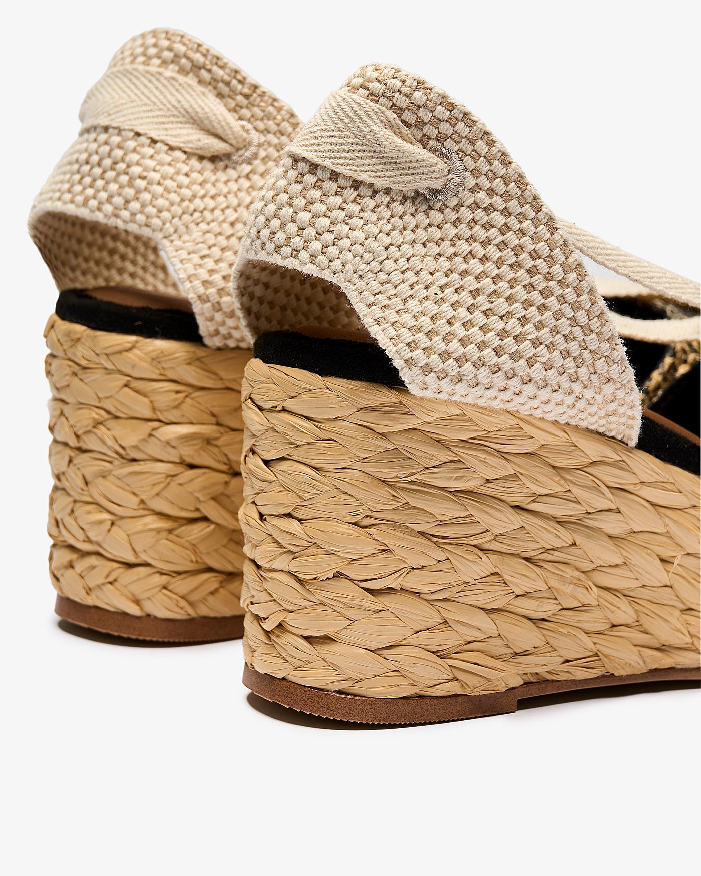 Cuña Zushi Rafia Negra