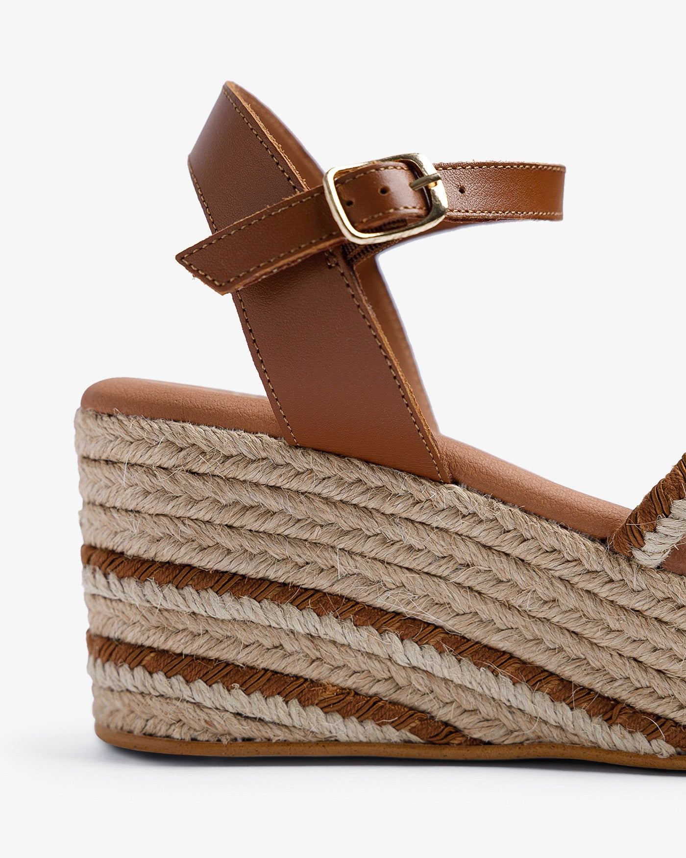 Cuña Albany Yute Cuero 35