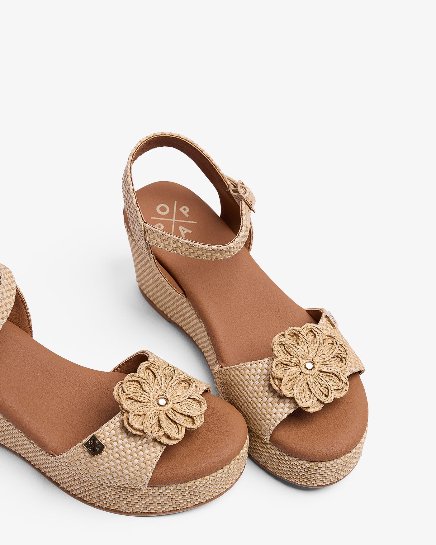 Cuña Arenal Rafia Natural 35