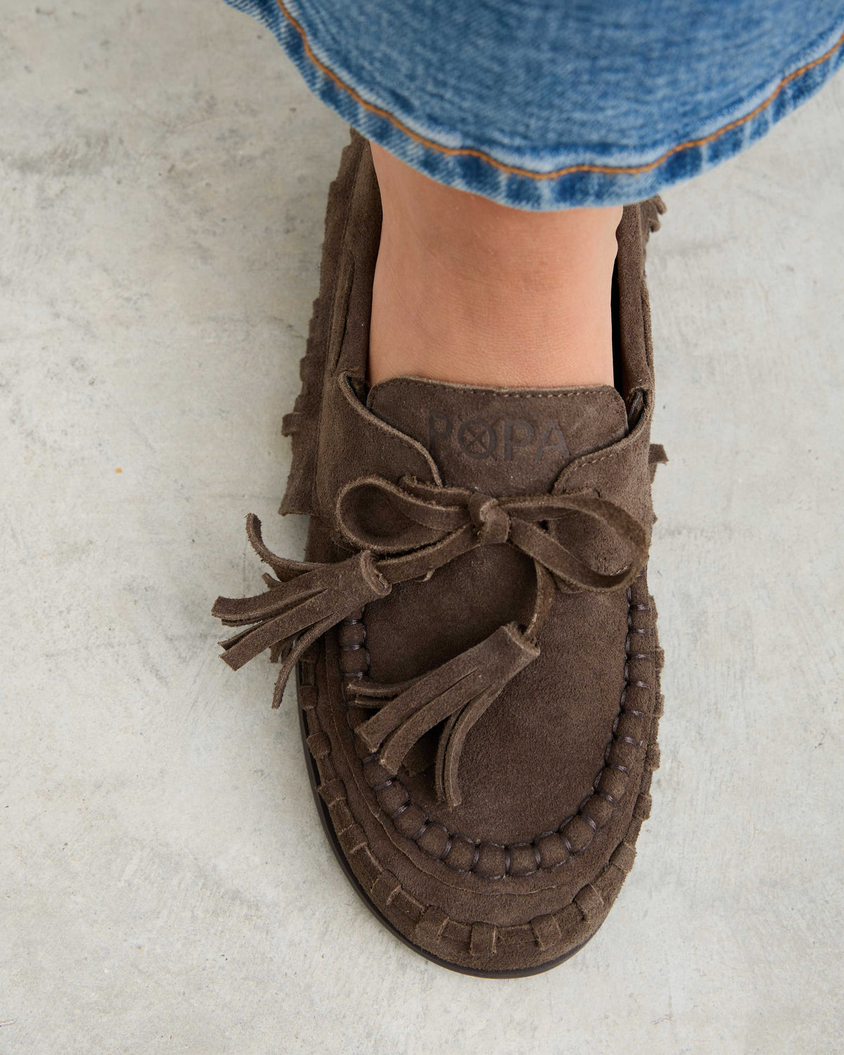 Mocasín Marrón de Mujer Charles