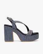 Sandalia Morlan Rafia Negro
