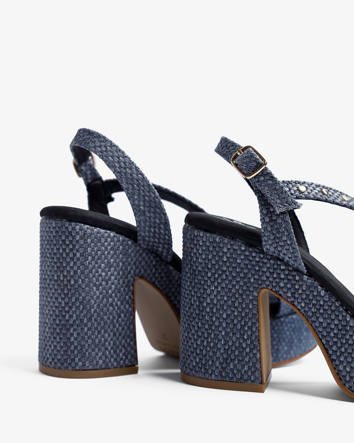 Sandalia Morlan Rafia Negro 35