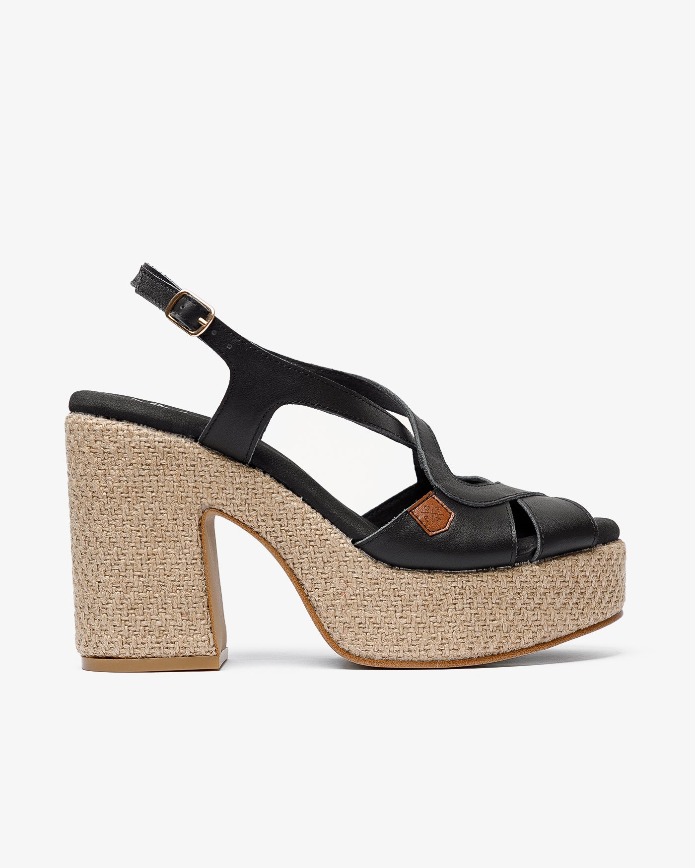 Sandalia Balares Piel Negro 35