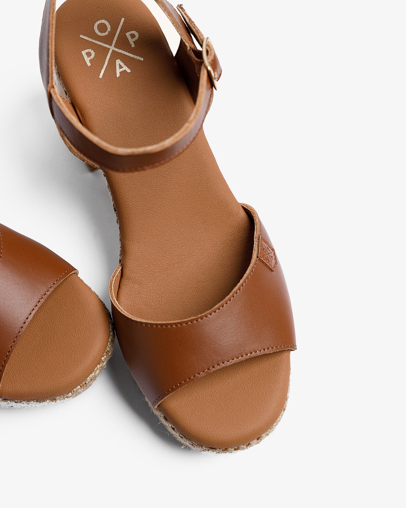 Sandalia Daira Piel Cuero 35