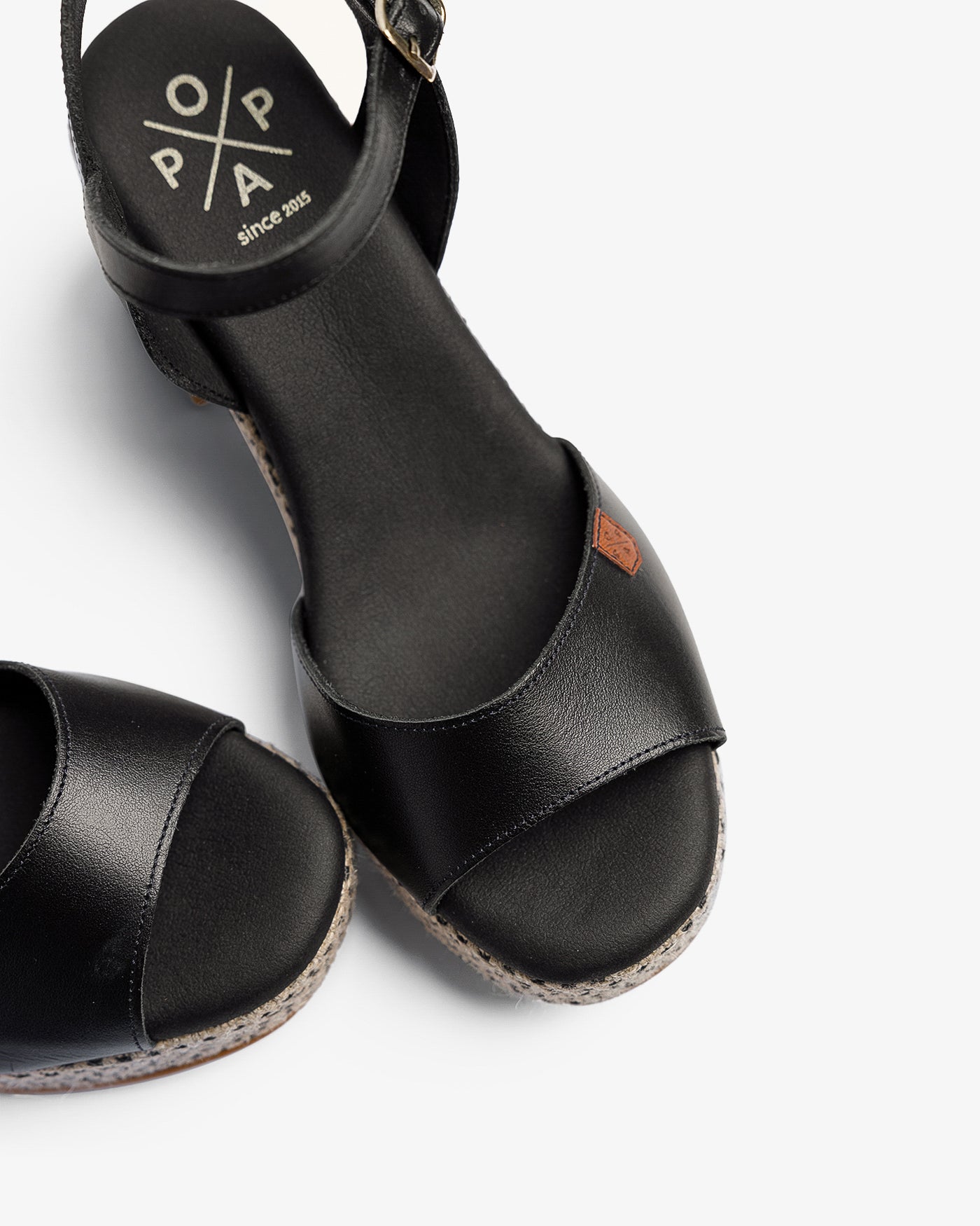 Sandalia Daira Piel Negro 35